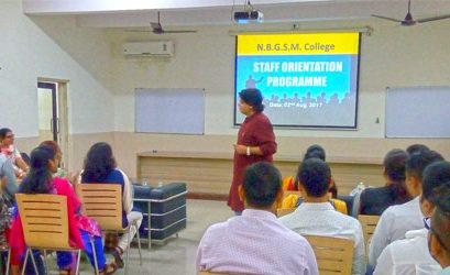 Staff Orientation Programme (2017-2018)